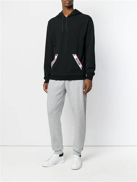 men's moschino tracksuit.